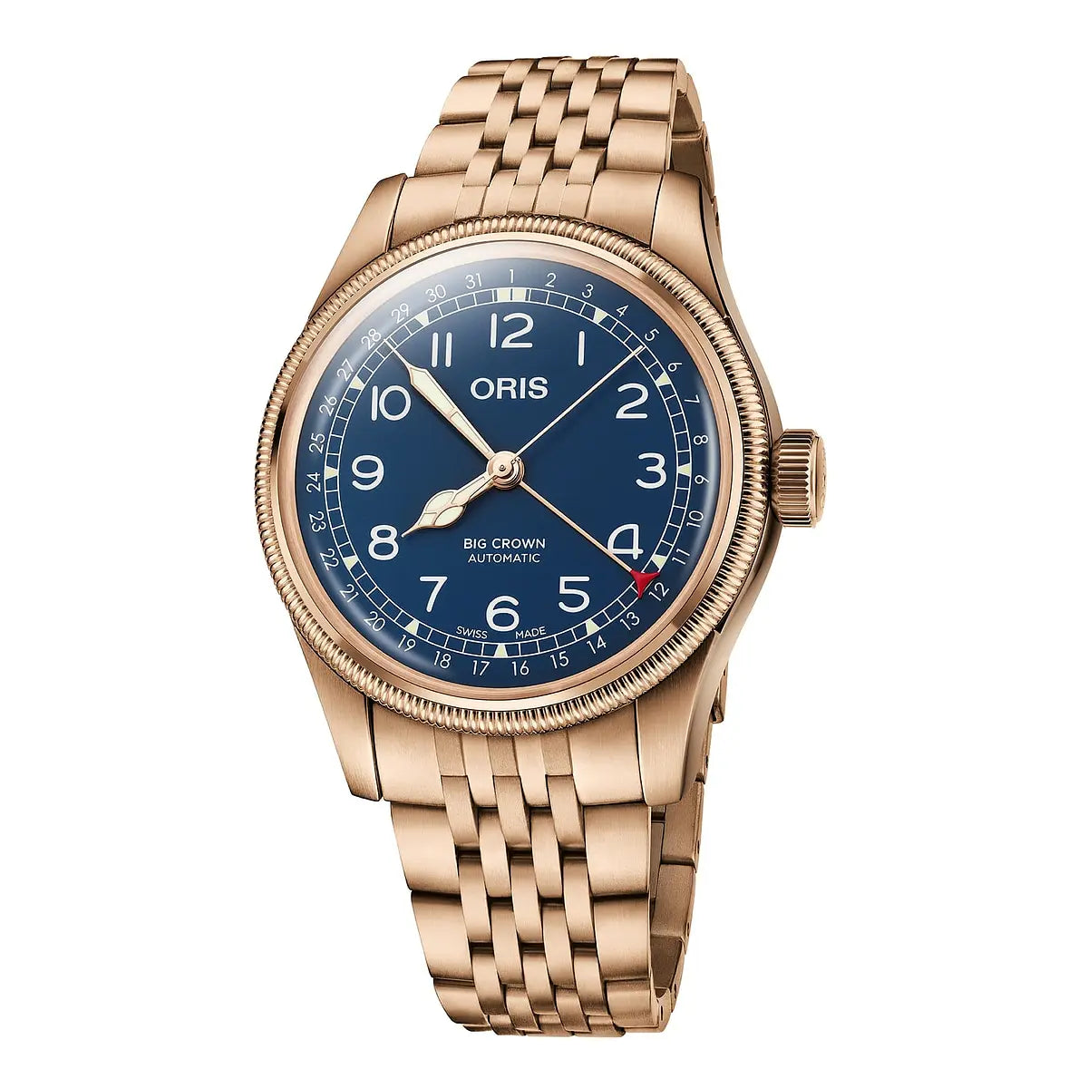 Oris Big Crown Pointer Date Blu 01 754 7741 3165-07 8 20 01