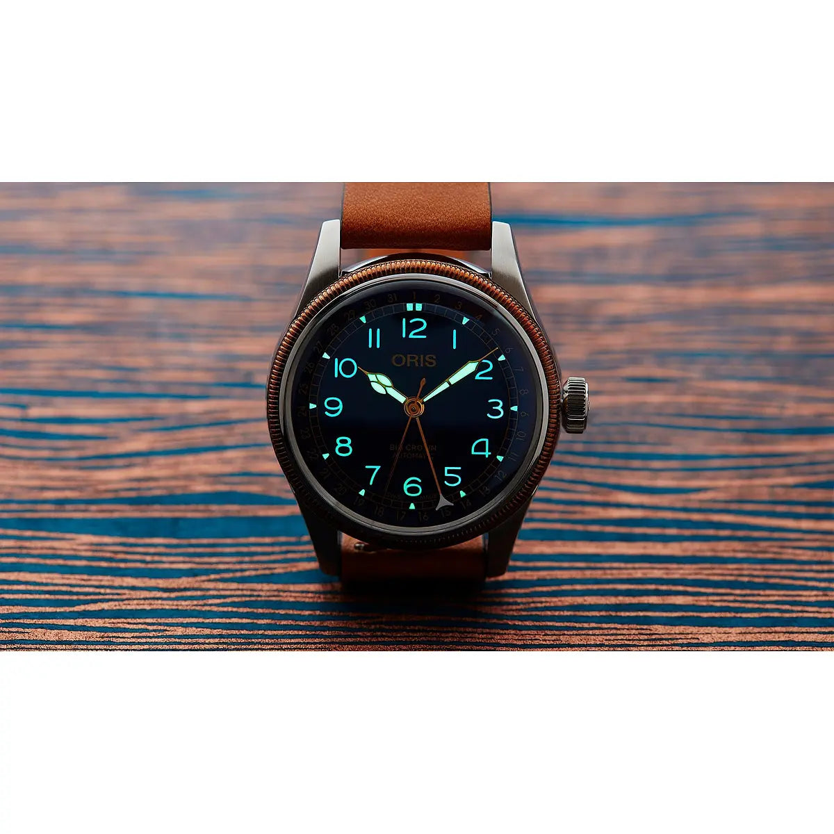 Oris Big Crown Pointer Date Blu 01 754 7741 4365-07 5 20 71