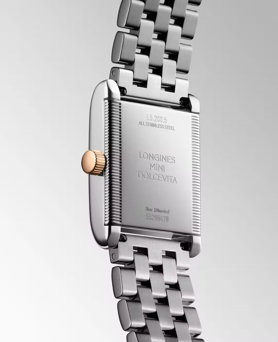 MINI DOLCEVITA Silver with Pink Gold
