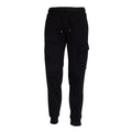 Cp Company Diagonal Raised Lens Joggers In Black