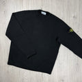 Stone Island Mesh Stitch Sweatshirt - Black