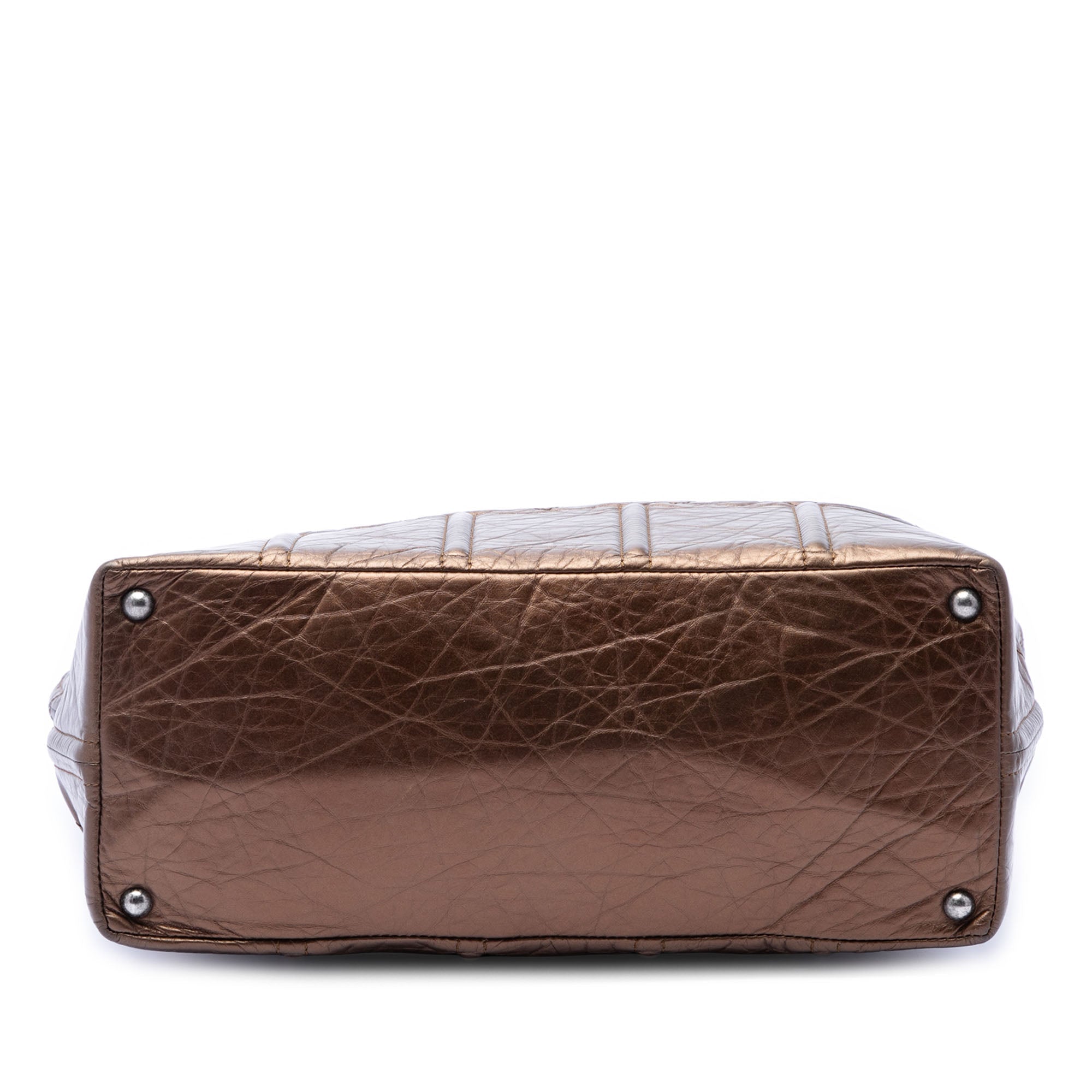 Chanel Distressed Cuir de veau Shopping In Moscow Cabas