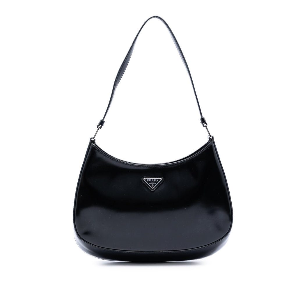Prada Spazzolato Cuir Cleo Sac bandoulière