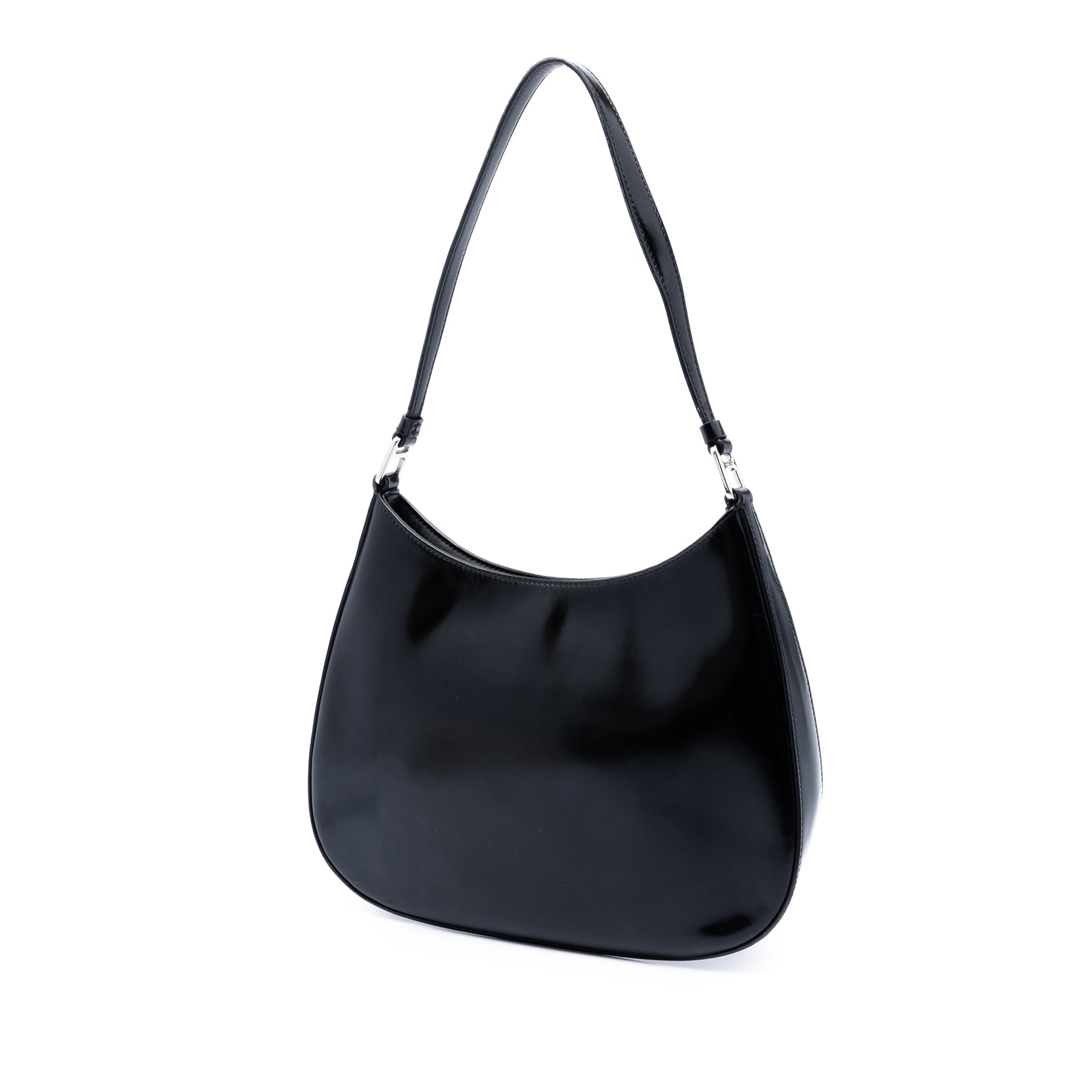 Prada Spazzolato Cuir Cleo Sac bandoulière