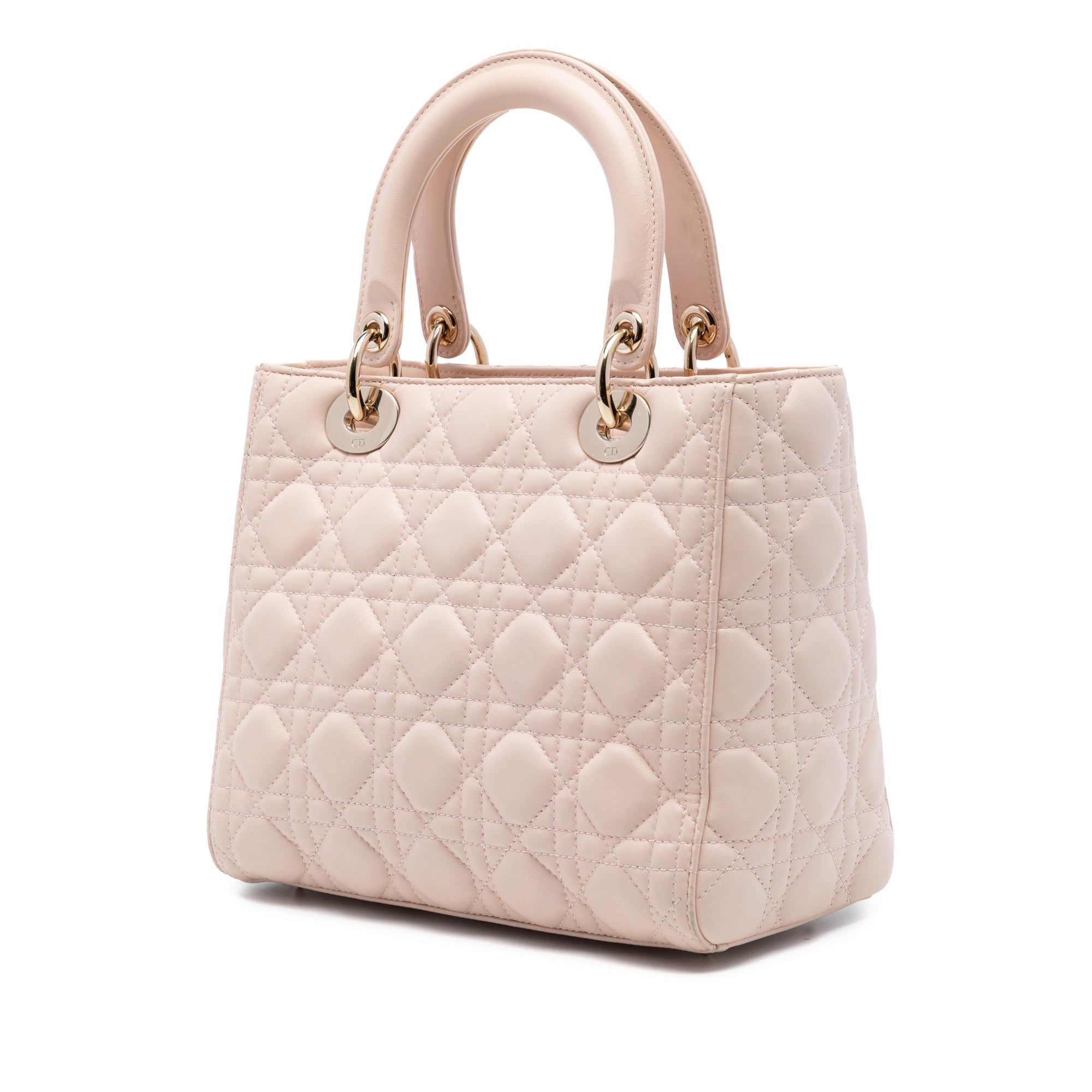 Dior Medium Cuir d’agneau Cannage Lady Dior