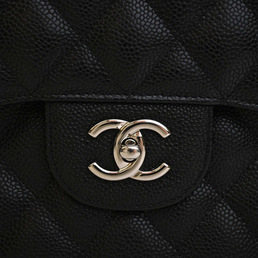 Chanel Jumbo Classic Caviar Double rabat