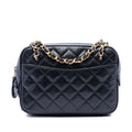 Chanel Mini CC Matelassé Cuir d’agneau Pocket Chain Sac caméra