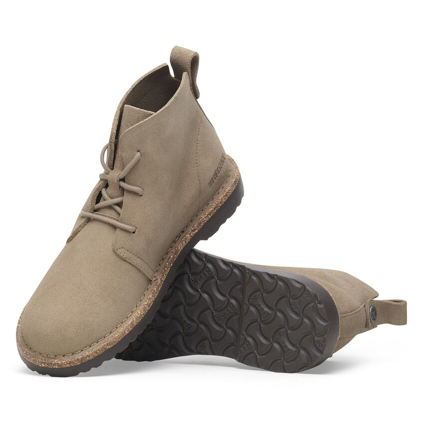 Men's Uppsala Mid Suede Leather Taupe Regular/Wide