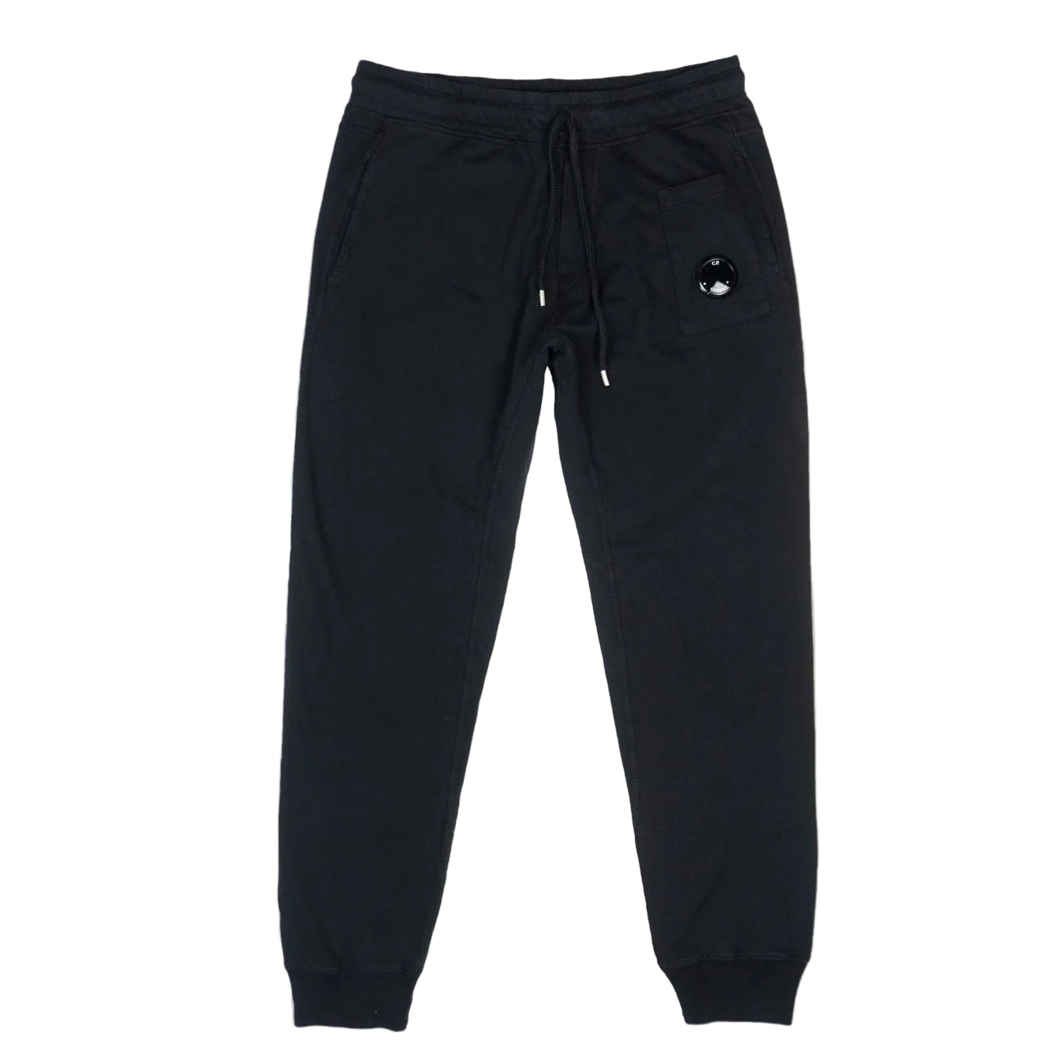 Cp Company 133A Light Fleece High Lens Joggers In Black