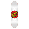 Santa Cruz Deck Classic Dot White 8.0" x 31.62"
