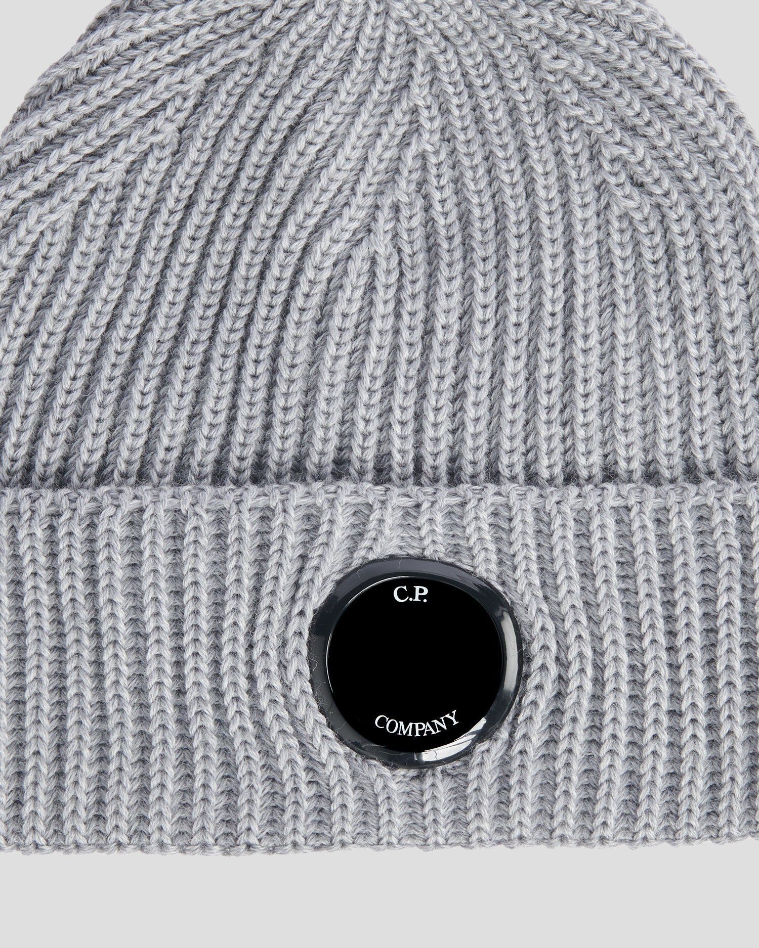 Extra Fine Merino Wool Beanie Grey Melange