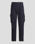 Stretch Sateen Pants Loose Fit Total Eclipse