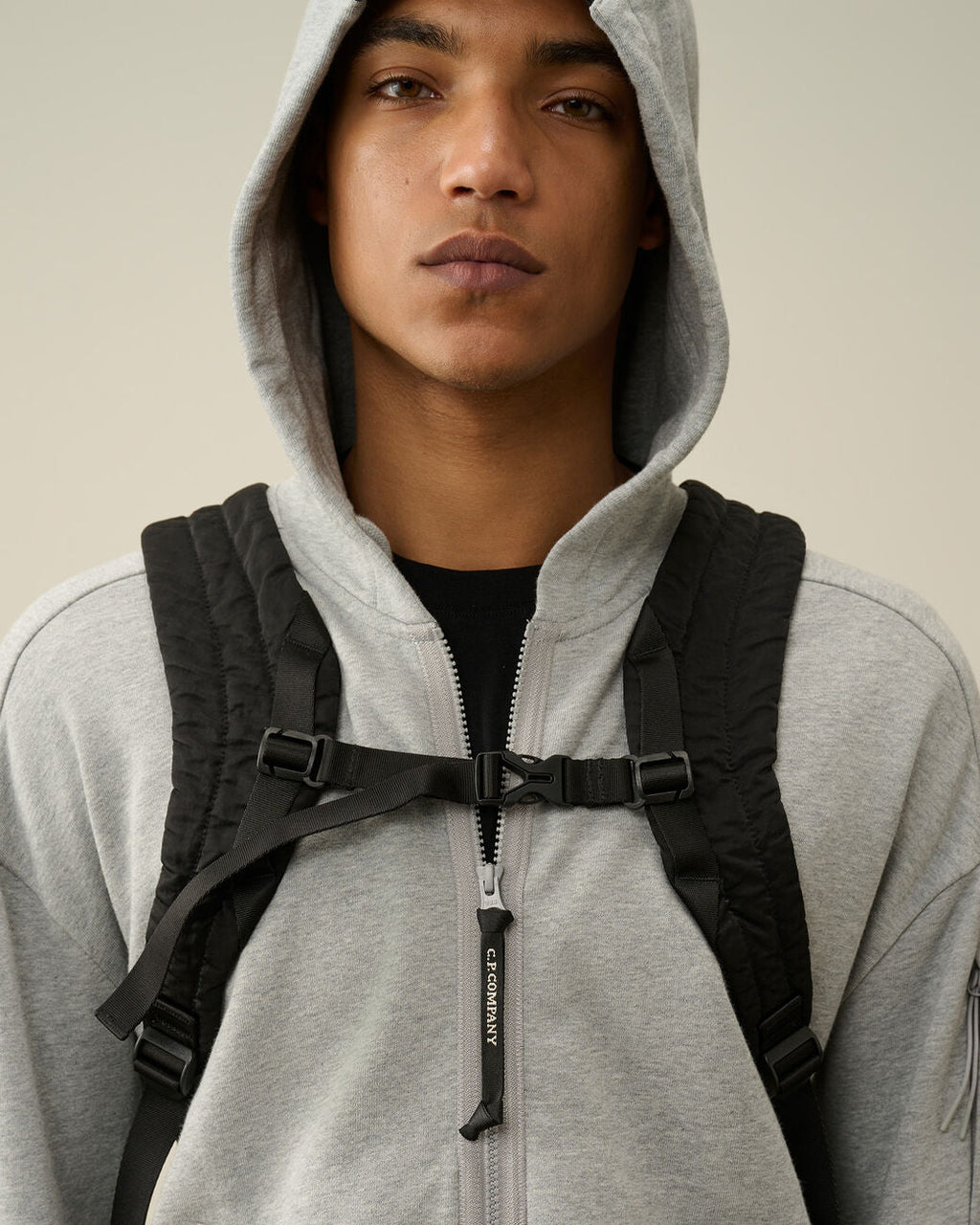 Nylon B Backpack Black