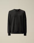 Men's Cotton Crepe Jumper Black
