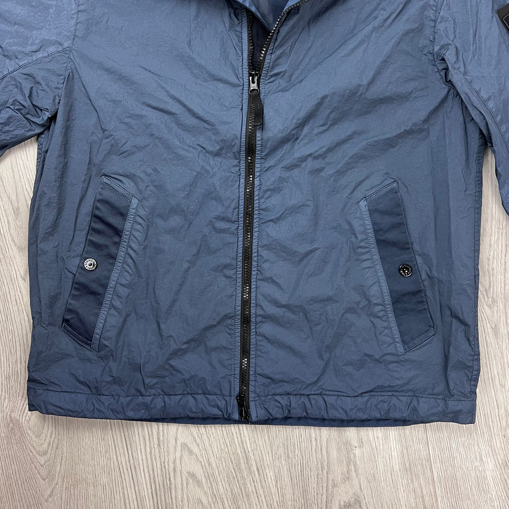 Stone Island Crinkle Reps NY Jacket - Slate Blue