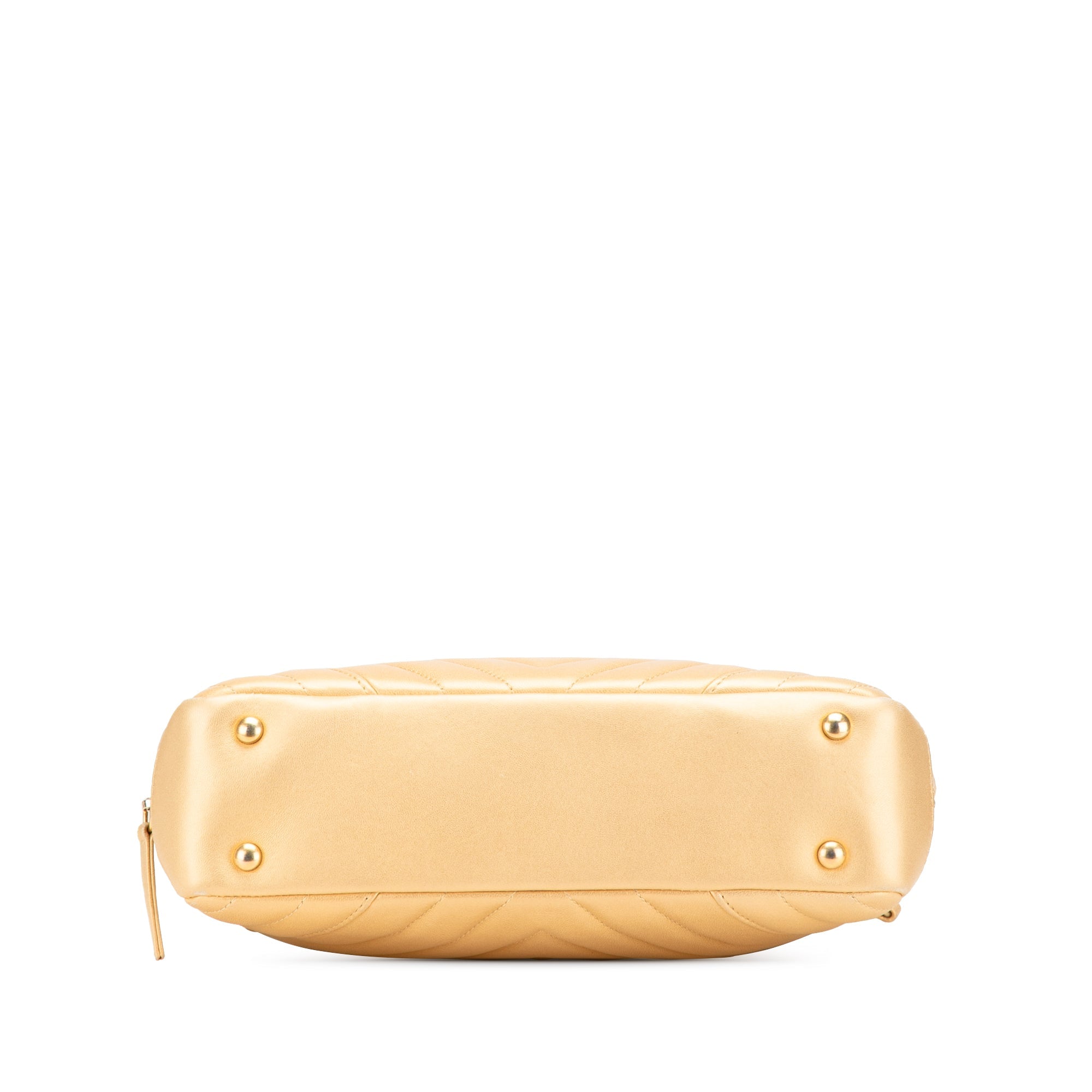 Chanel CC Chevron Cuir d’agneau Camera Sac bandoulière