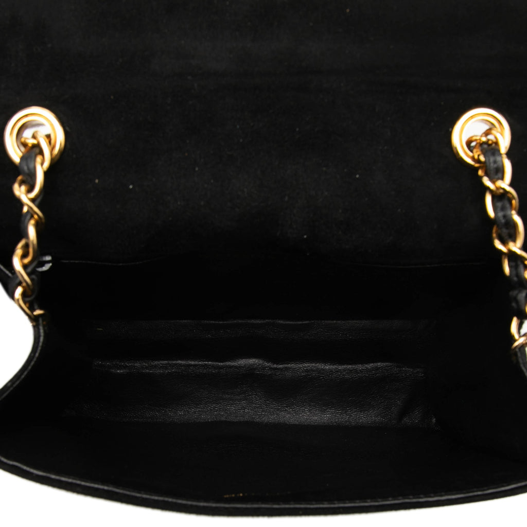 Chanel Small CC Matelassé Daim Chain Sac porté croisé