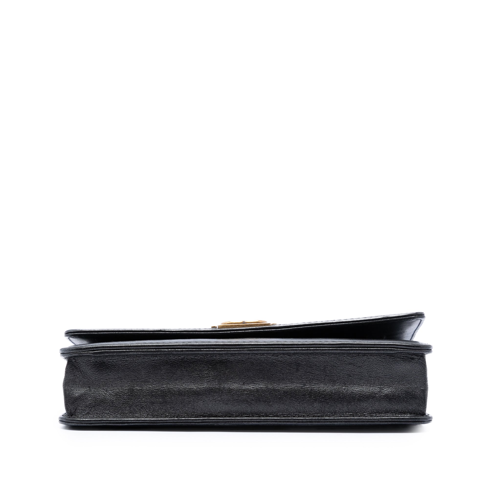 Chanel Matelassé Cuir d’agneau Double Stitch Boy Wallet on Chain