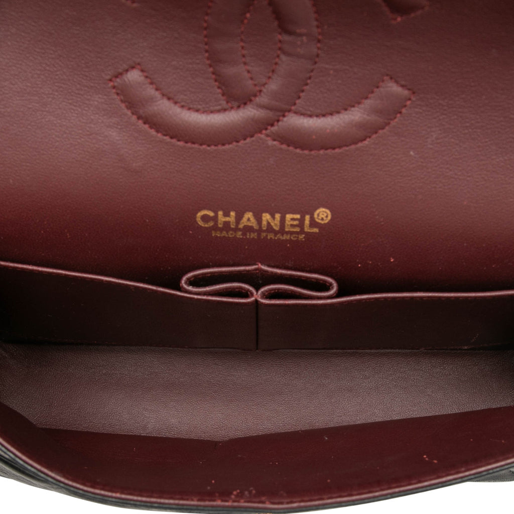 Chanel Medium Classic Cuir d’agneau Double rabat