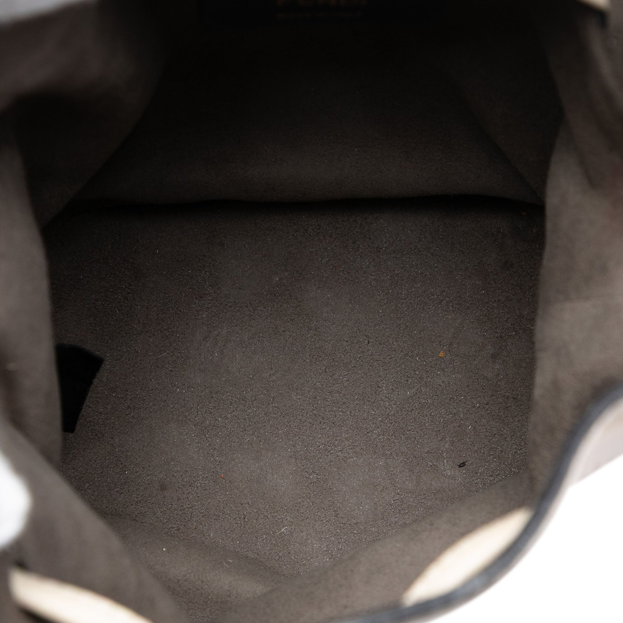 Fendi Mini Zucca Daim Mon Tresor Bucket Sac