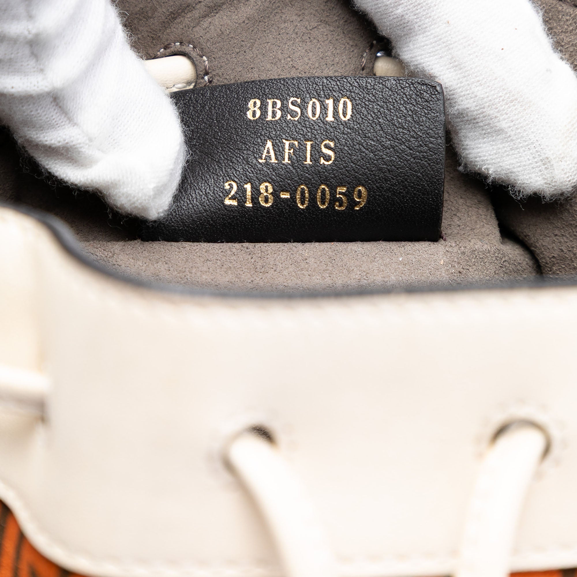 Fendi Mini Zucca Daim Mon Tresor Bucket Sac