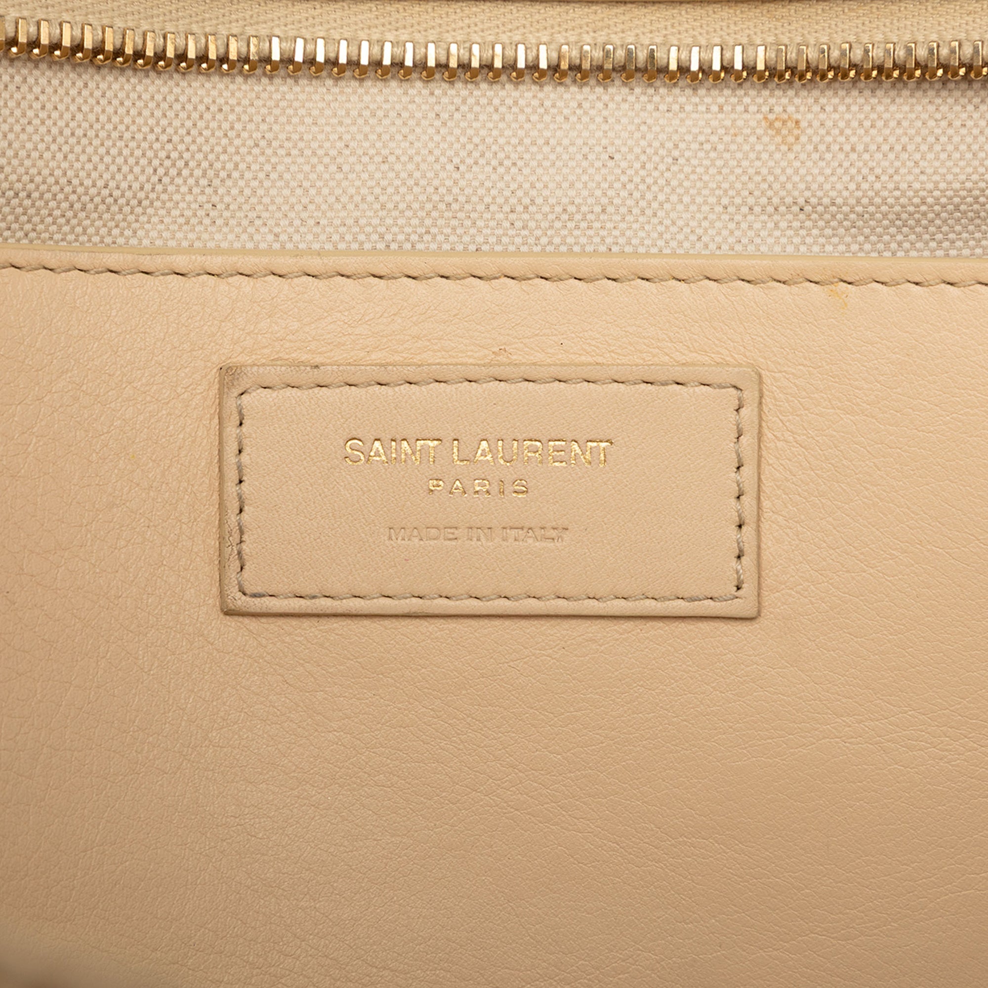 Saint Laurent Baby Raffia Monogram Downtown Cabas