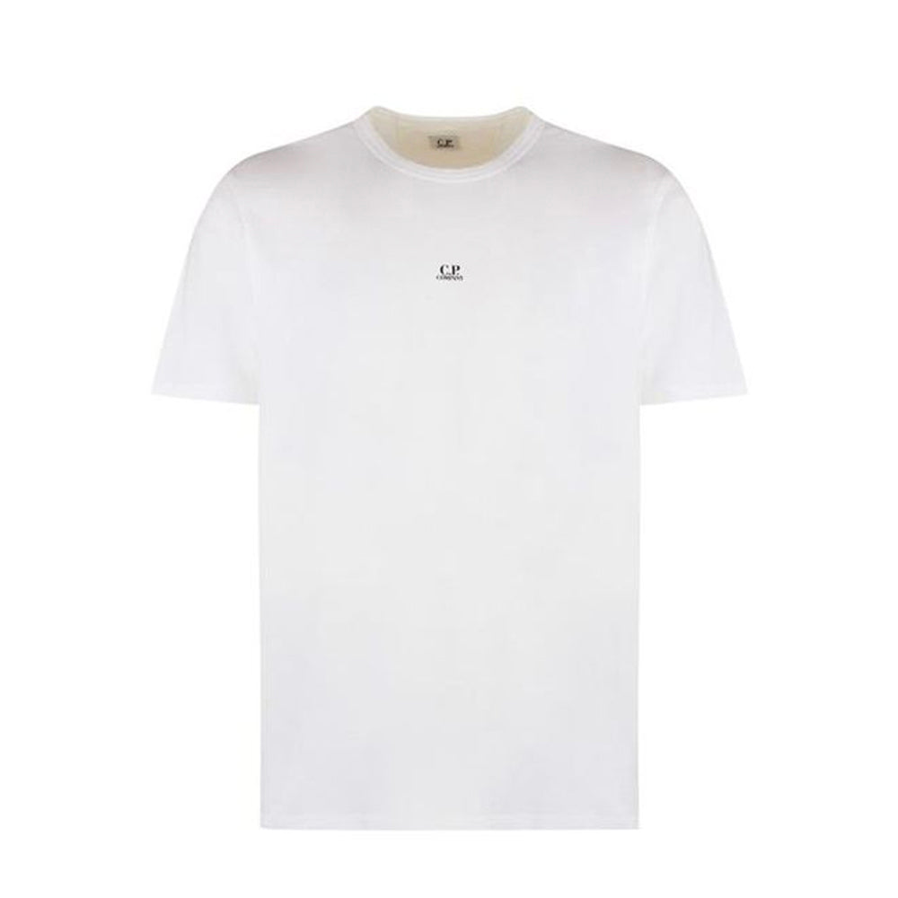24/1 Jersey Relaxed Garment Dyed T-shirt Gauze White