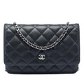 Chanel CC Matelassé Cuir d’agneau Wallet on Chain