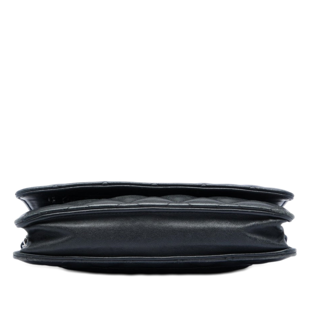 Chanel CC Matelassé Cuir d’agneau Wallet on Chain
