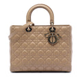 Dior Large Cuir d’agneau Cannage Lady Dior