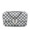 Chanel Jumbo Cuir d’agneau Canebiers Net à rabat