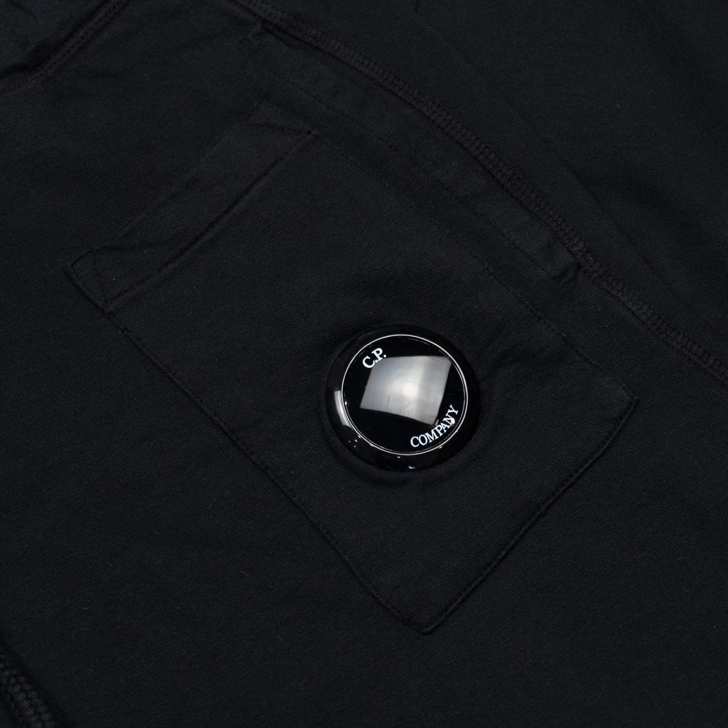 Cp Company 133A Light Fleece High Lens Joggers In Black