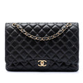 Chanel Maxi Classic Cuir d’agneau Double rabat