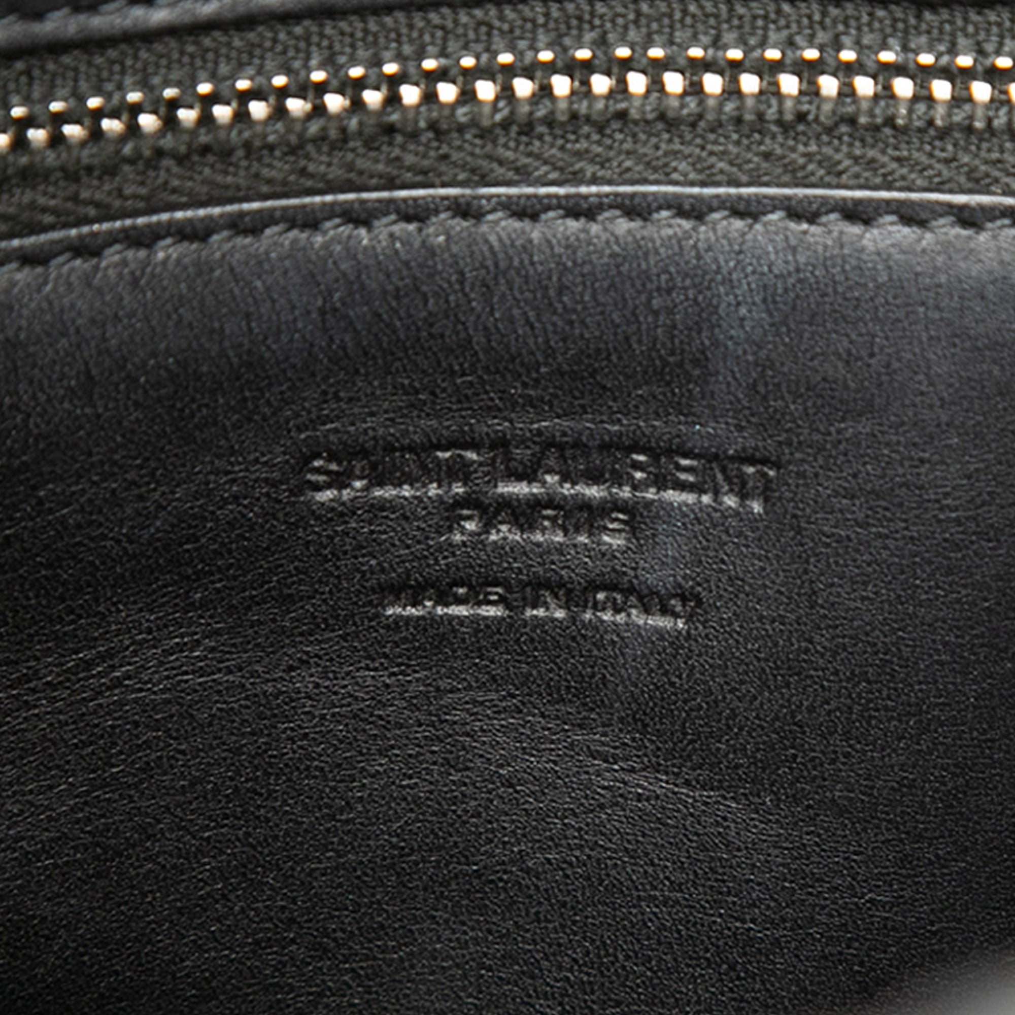 Saint Laurent Small Raffia Panier Cabas