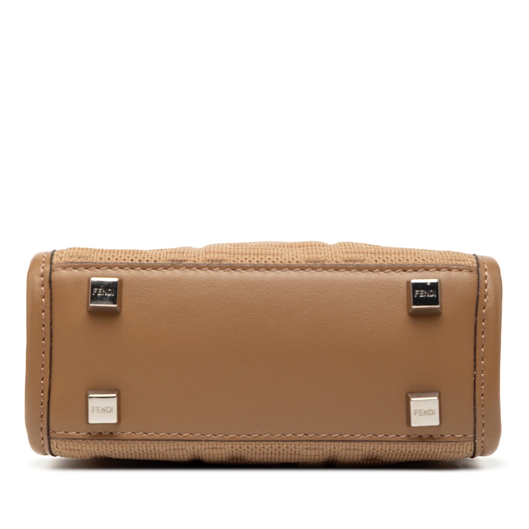Fendi Mini Zucca embossé Technical Fabric Sunshine Shopper Cabas
