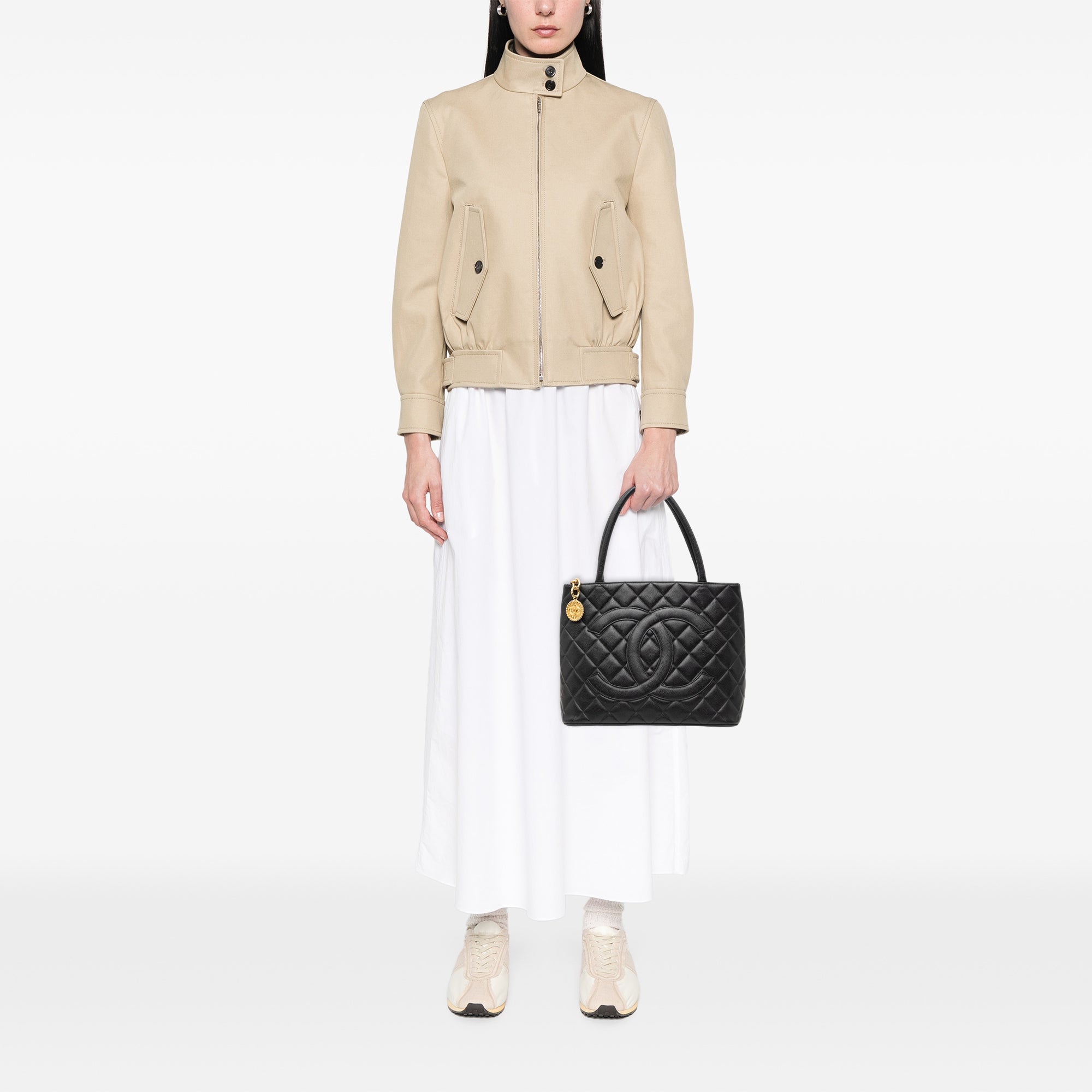 Chanel Caviar Medallion Cabas