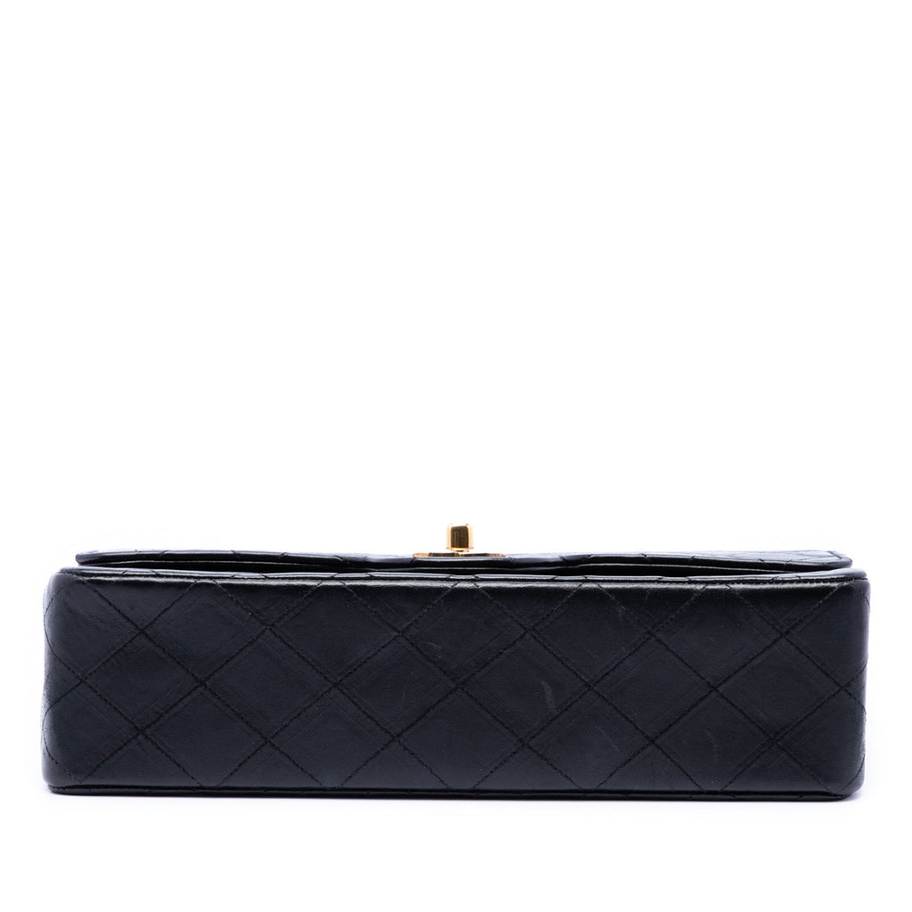 Chanel Medium CC Matelassé Cuir d’agneau Double rabat