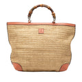 Gucci Raffia Bamboo Childrens Cabas