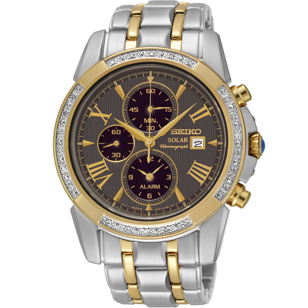 Seiko SSC312P-9 Le Grand Sport Solar Diamond Set