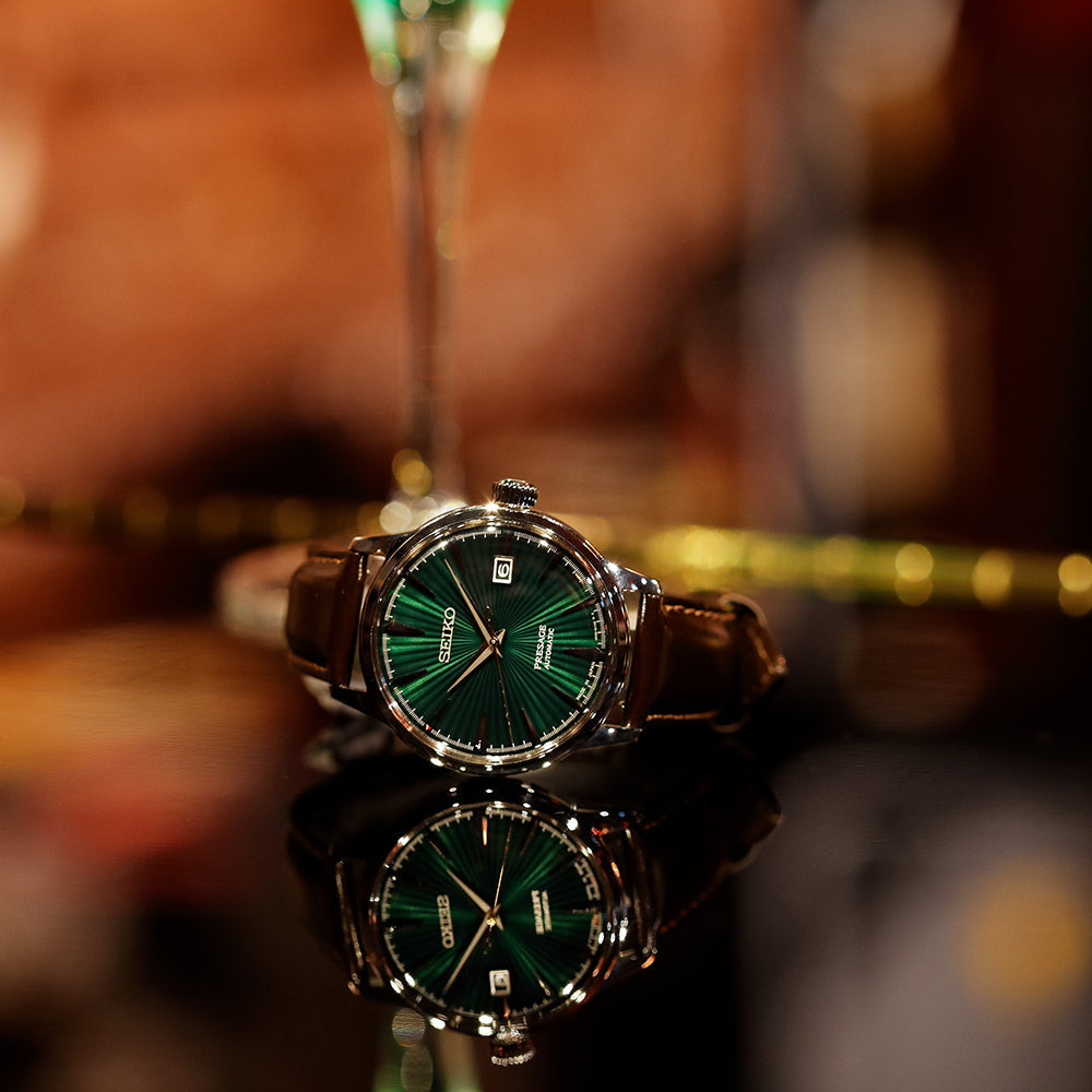 Seiko Presage 'The Mockingbird' Cocktail Series SRPD37J Automatic