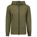 Cp Company 001A Shell-R Goggle Jacket In Ivy Green