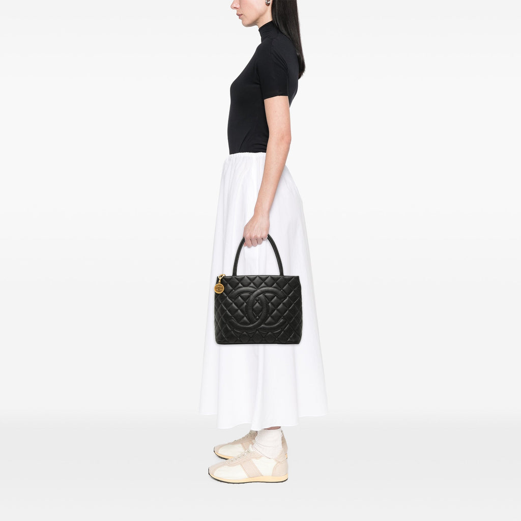 Chanel Caviar Medallion Cabas