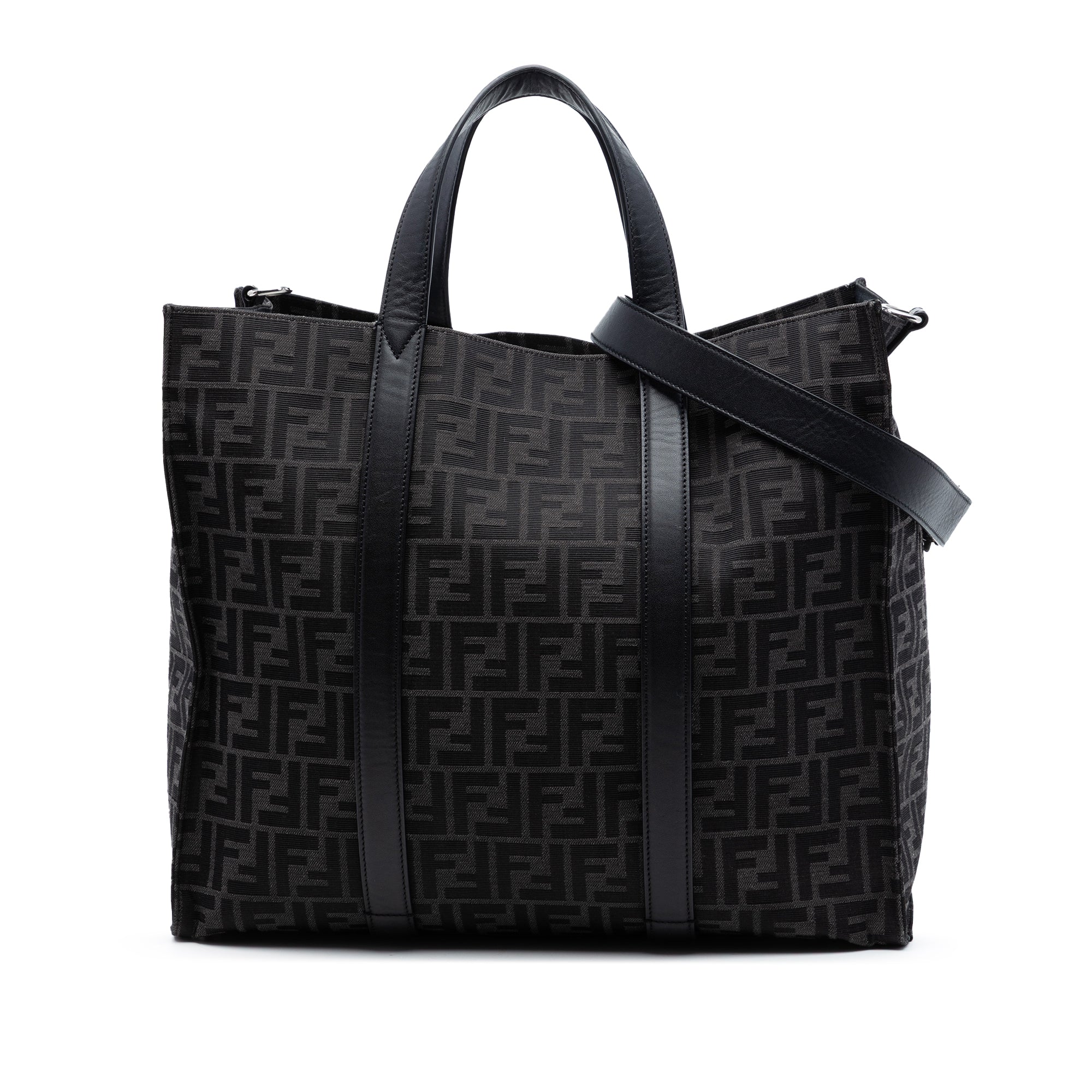 Fendi Large Zucca Jacquard Shopper Cabas