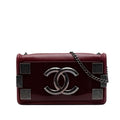 Chanel Cuir d’agneau et Acrylic Boy Brick Horizontal à rabat