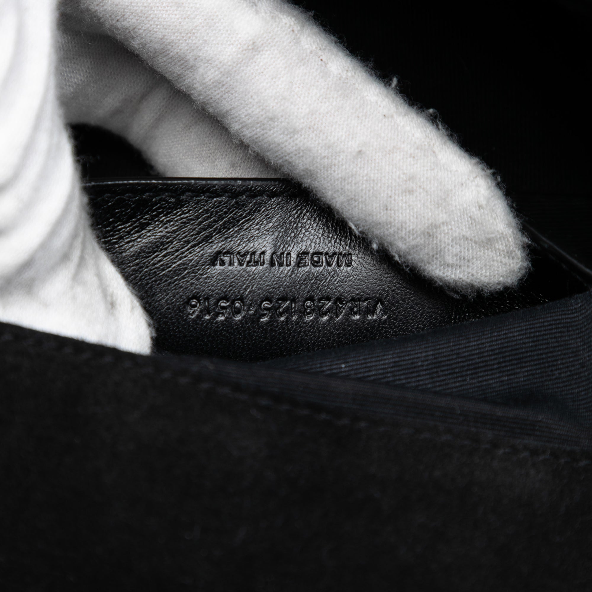 Saint Laurent Medium Daim Triquilt Monogram College Sac