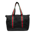 Gucci GG Toile Web Dog Carrier Sac