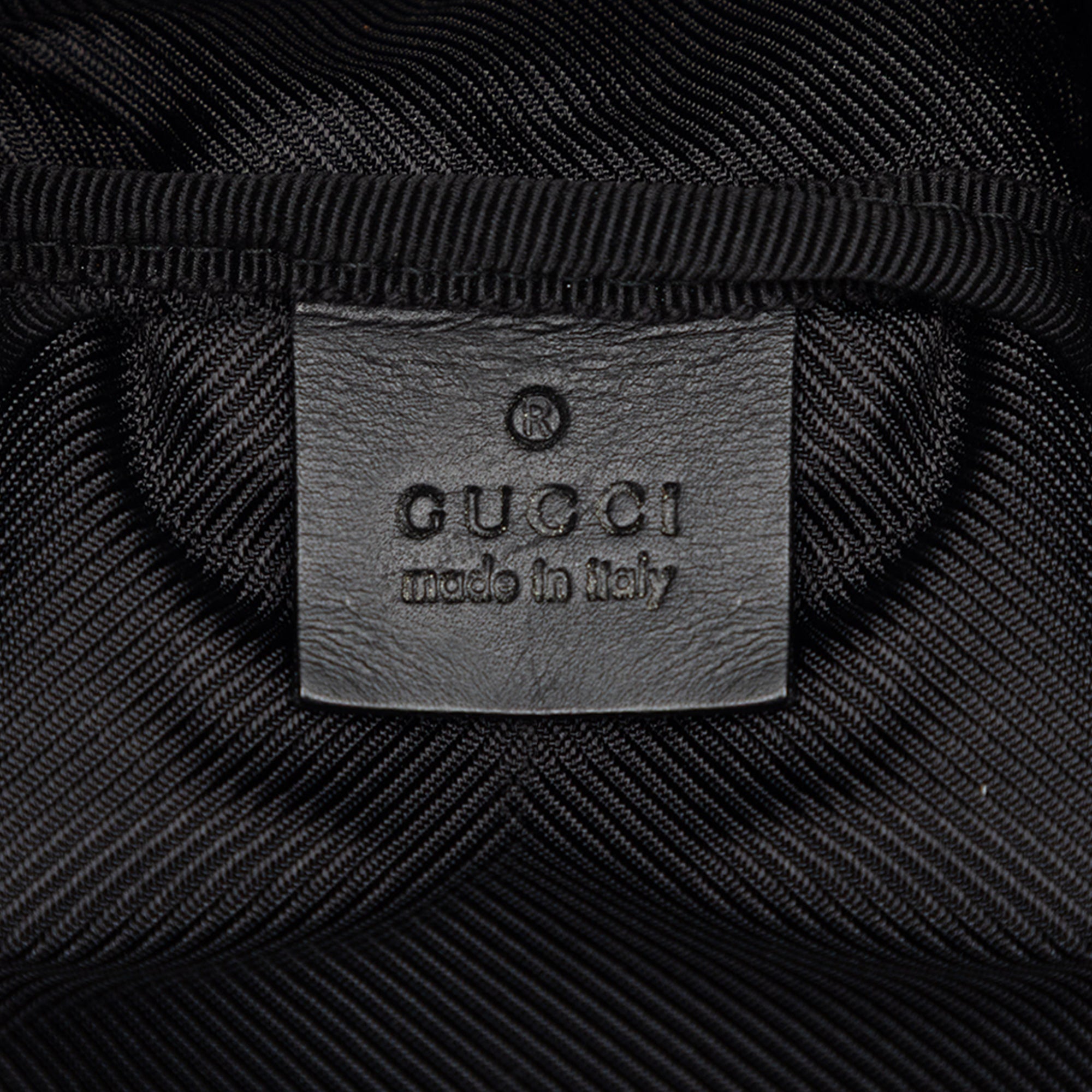 Gucci GG Toile Web Dog Carrier Sac