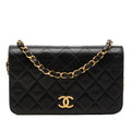 Chanel CC Matelassé Cuir d’agneau Full Simple rabat
