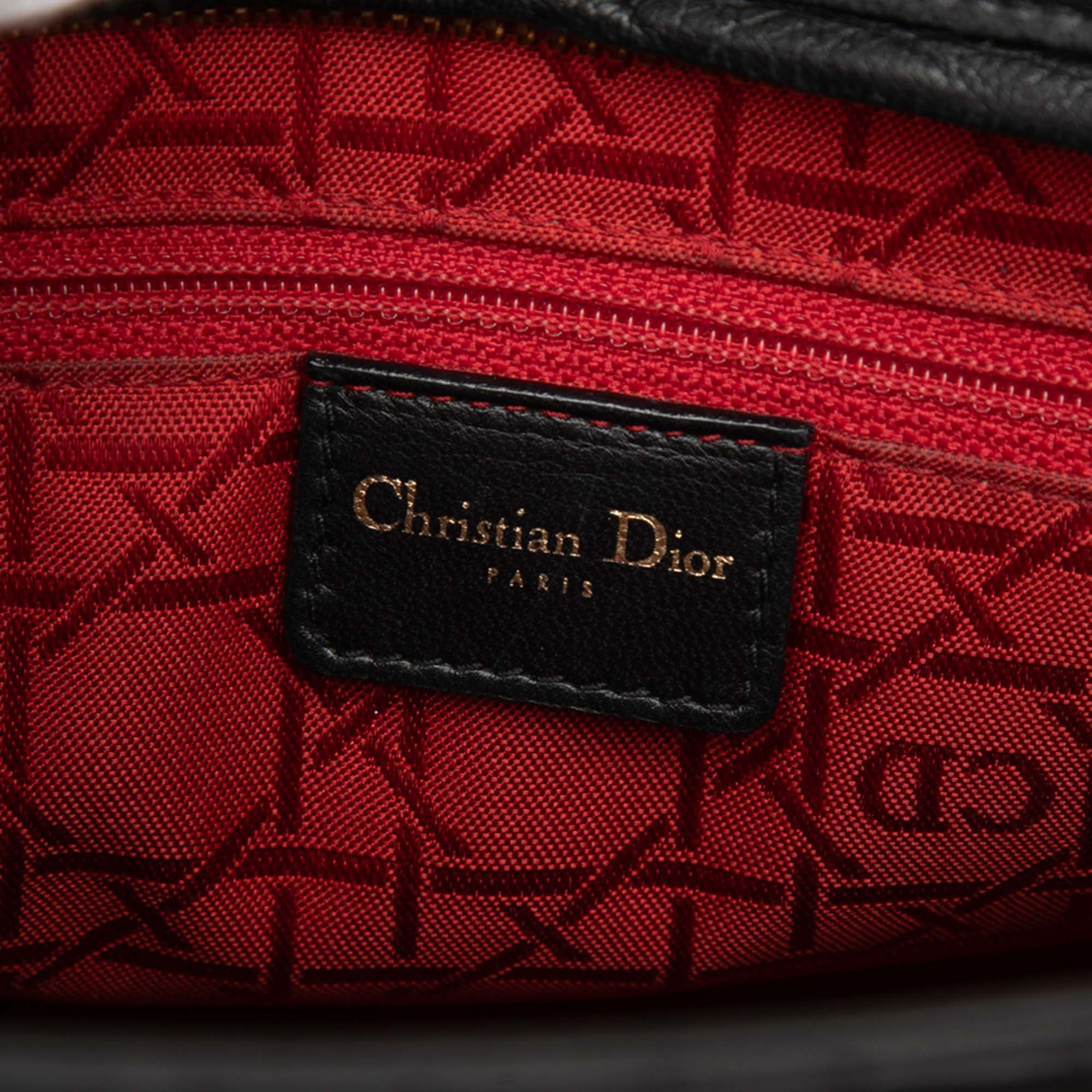 Dior Large Cuir d’agneau Cannage Lady Dior