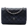 Chanel CC Matelassé Caviar Wallet on Chain